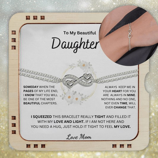 (Almost Sold Out) Always Keep Me In Your Heart - Bracelet For Daughter